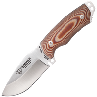 Cudeman Mini Boina Verde 115-X Sand Micarta Fixed-Blade Knife