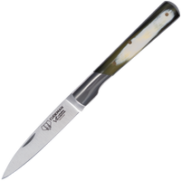Cudeman VENDETTA Bull Horn Pocket Knife with Bolster