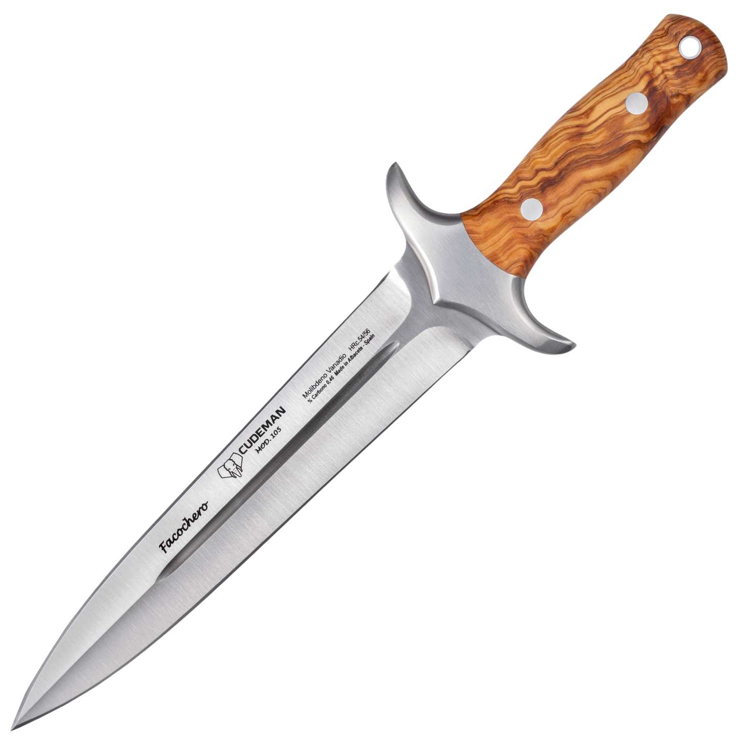 Cudeman FACOCHERO Natural Olive Wood