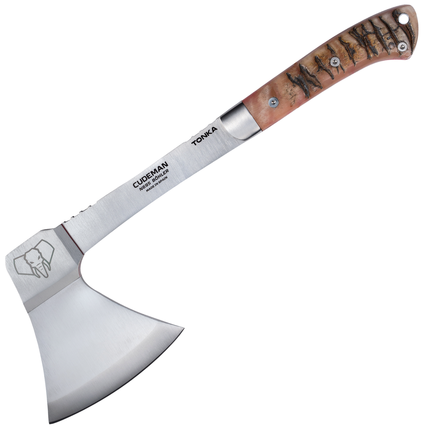 Cudeman TONKA Polished Ram Horn