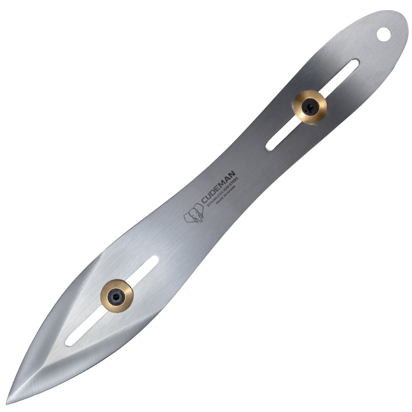 Cudeman Throwing Knife Satin Finish