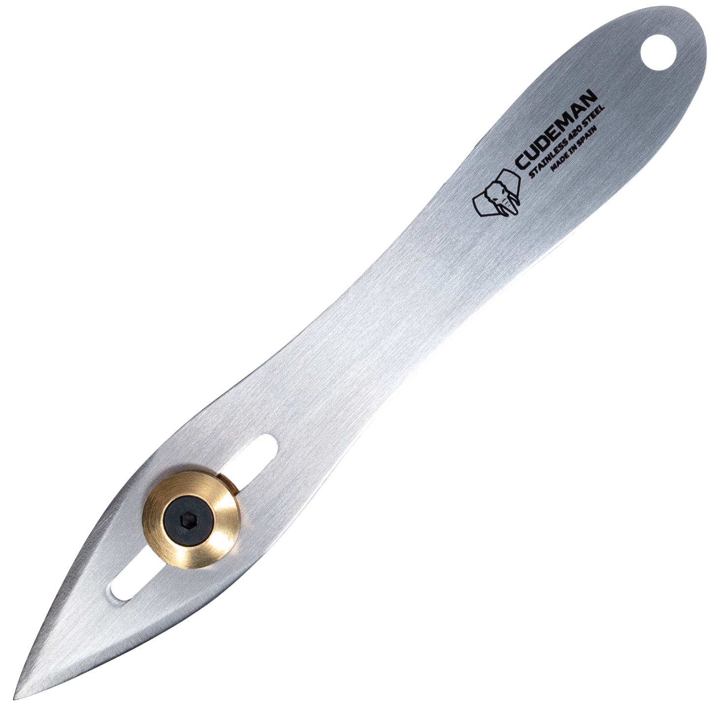 Cudeman Small Satin Throwing Knife