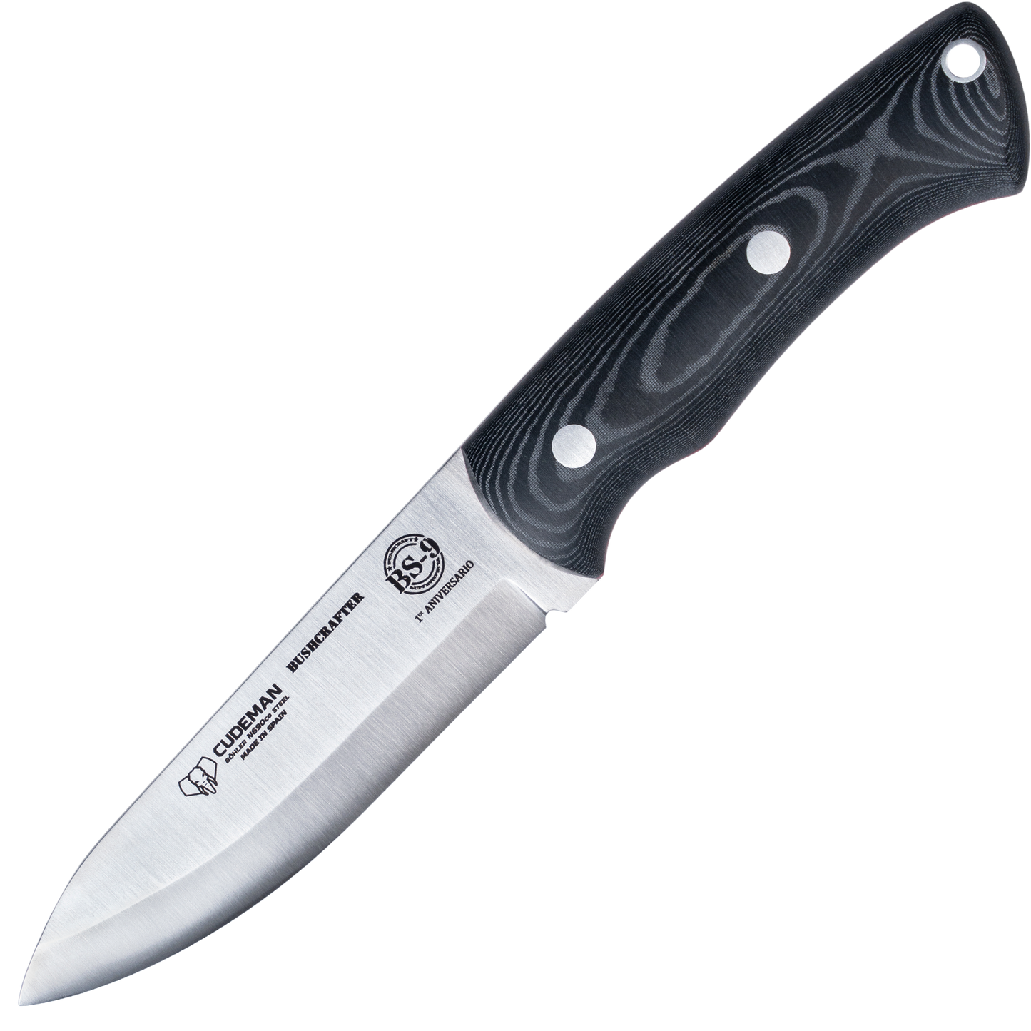 Cudeman BUSHCRAFTER Black Micarta