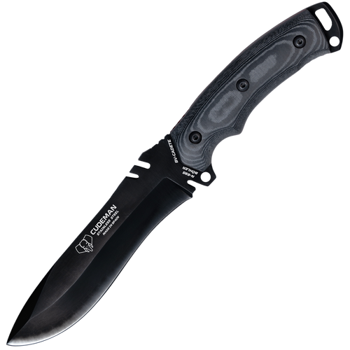 Cudeman Boina Verde Cadete Black Micarta Blued