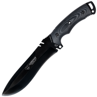 Cudeman Boina Verde Espanol Black-Coated Tactical Knife