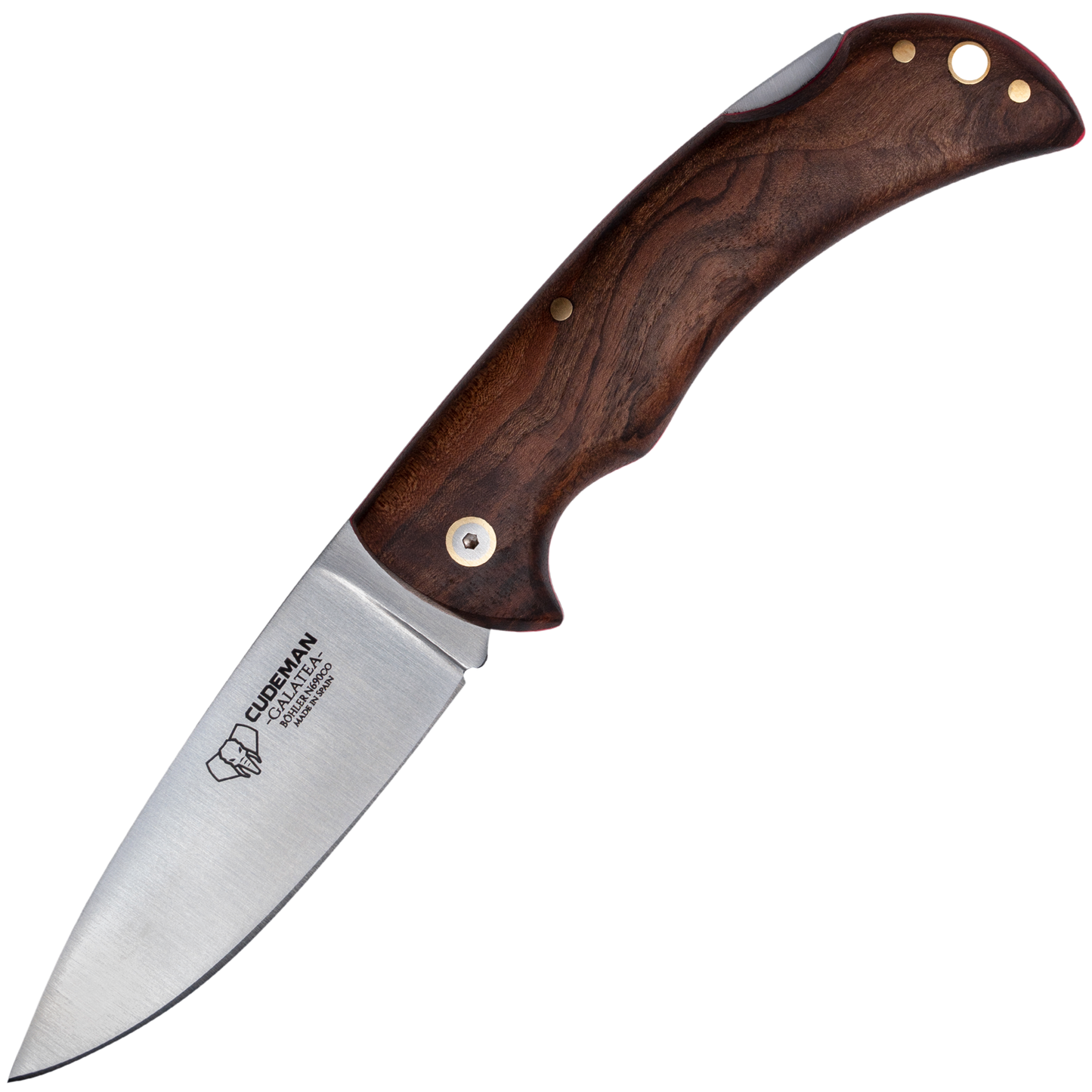 Cudeman Galatea Satin Walnut Pocket Knife