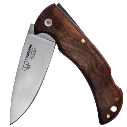 Cudeman Galatea Satin Walnut Pocket Knife