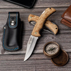 ARTEMISA (326-DF) Abedul rizado satinado con separador azul + Funda