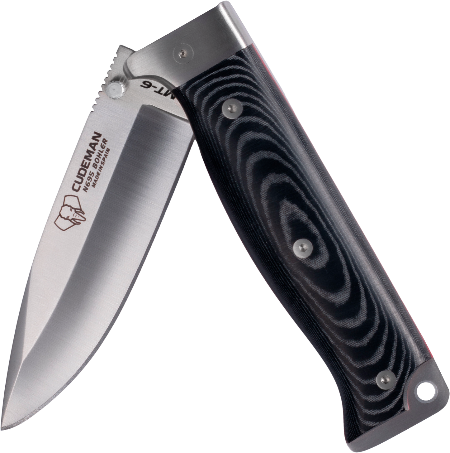 Cudeman MT-6 Black Micarta