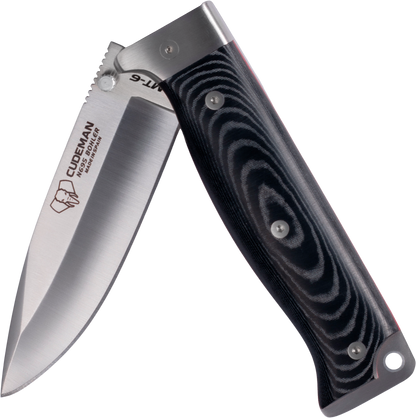 Cudeman MT-6 Black Micarta