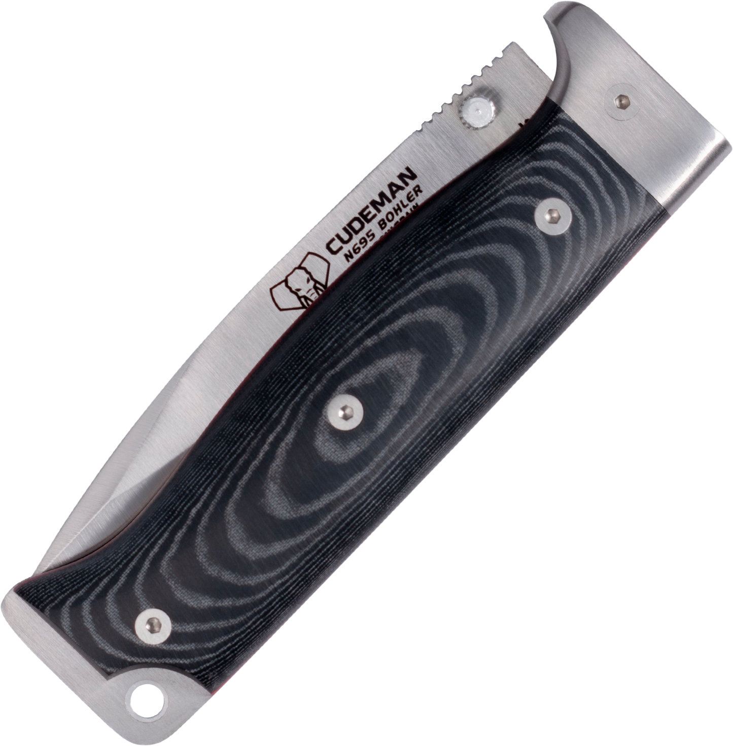 Cudeman MT-6 Black Micarta