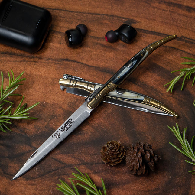 CUDEMAN 372 Folding Knife - Versatile Outdoor Tool for Adventure and Everyday Use