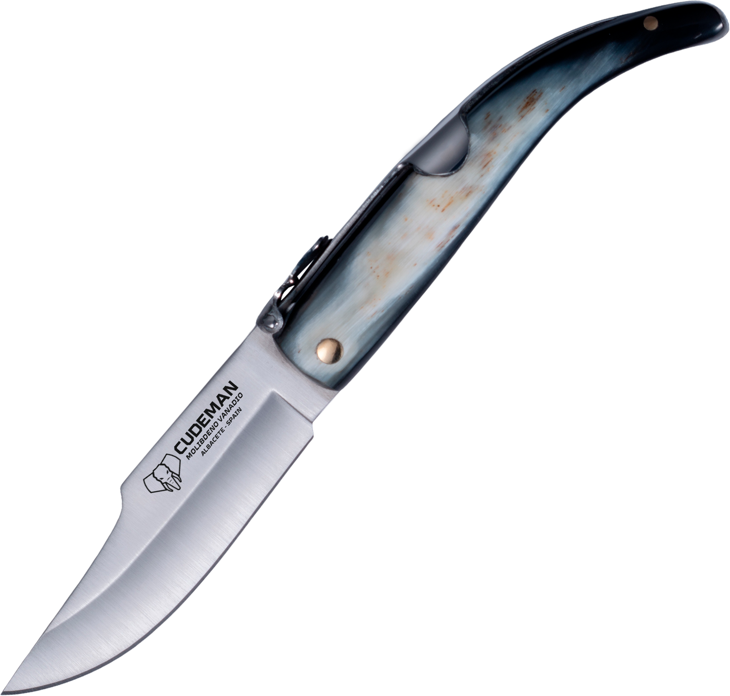 Cudeman Albacetena Bull Horn Pocket Knife