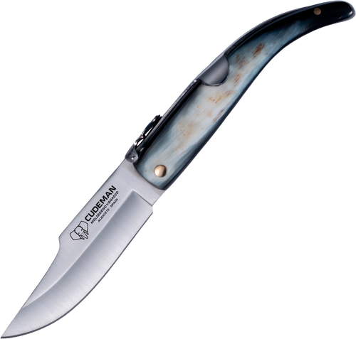 Cudeman Albacetena Bull Horn Pocket Knife