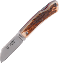 Cudeman La Marinera Stag Antler Pocket Knife