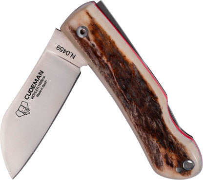 Cudeman La Marinera Stag Antler Pocket Knife