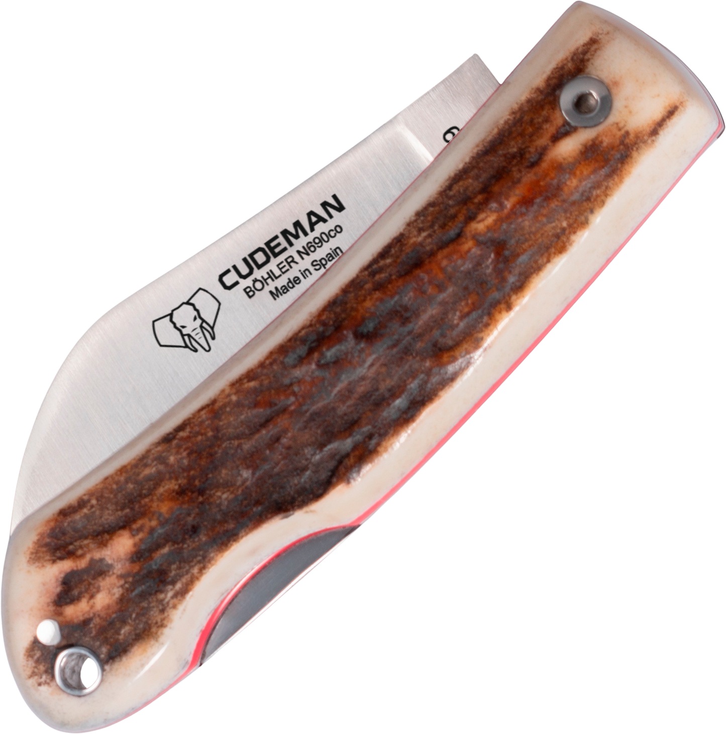 Cudeman La Marinera Stag Antler Pocket Knife