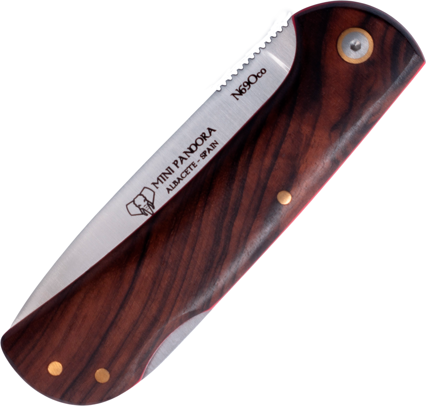 Cudeman Mini Pandora Satin Walnut Pocket Knife