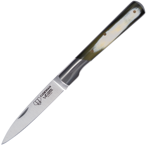 Cudeman VENDETTA Bull Horn Pocket Knife with Bolster