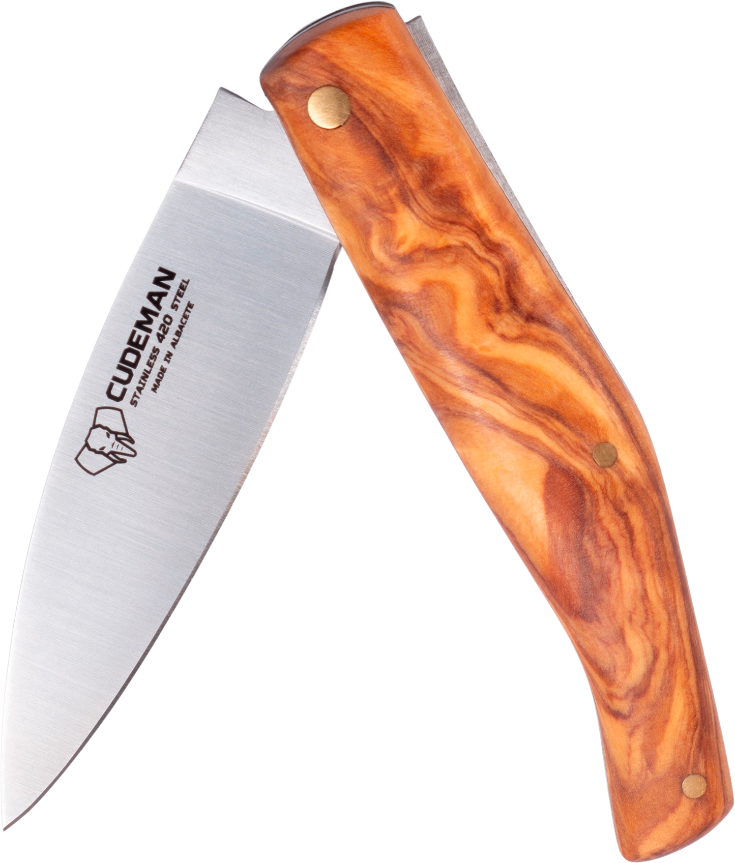 Cudeman Catalana L Natural Olive Wood