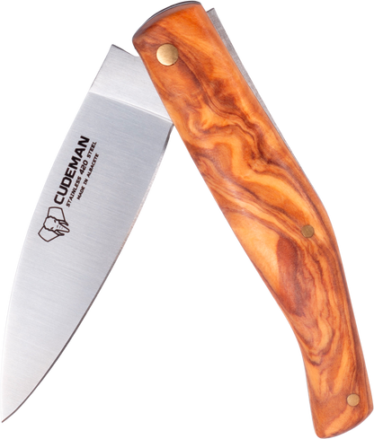 Cudeman Catalana L Natural Olive Wood