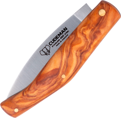 Cudeman Catalana L Natural Olive Wood