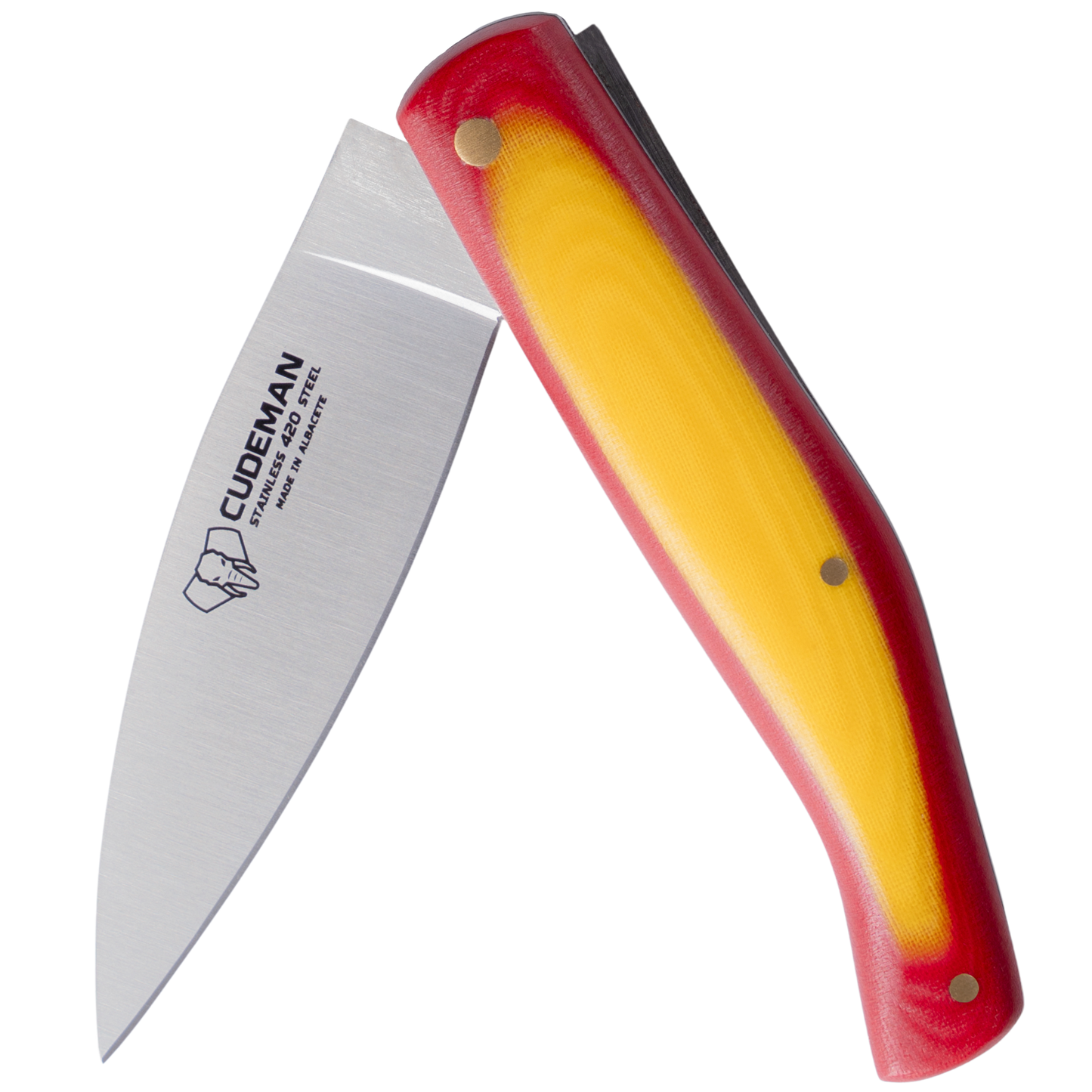 Cudeman Catalana M Spanish Flag Pocket Knife