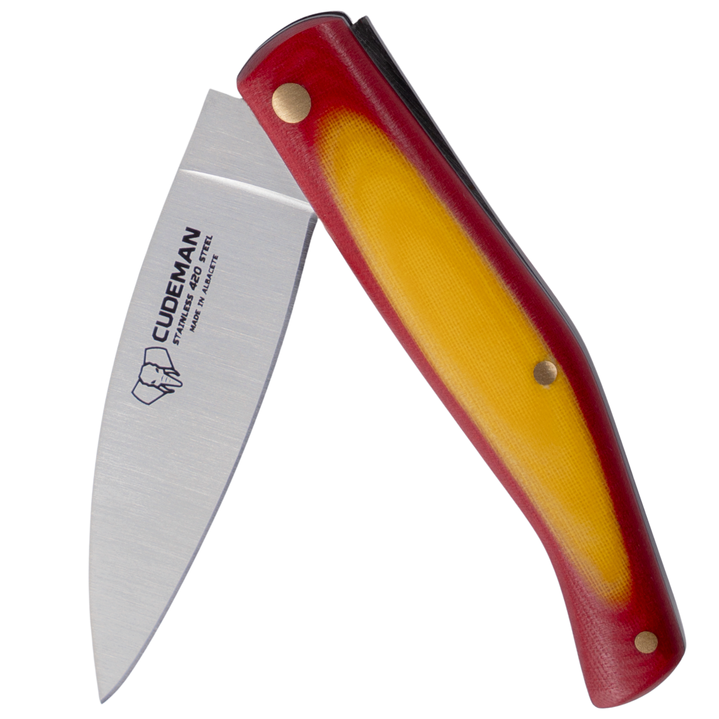 Cudeman Catalana S Spanish Flag Pocket Knife