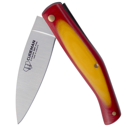 Cudeman Catalana S Spanish Flag Pocket Knife