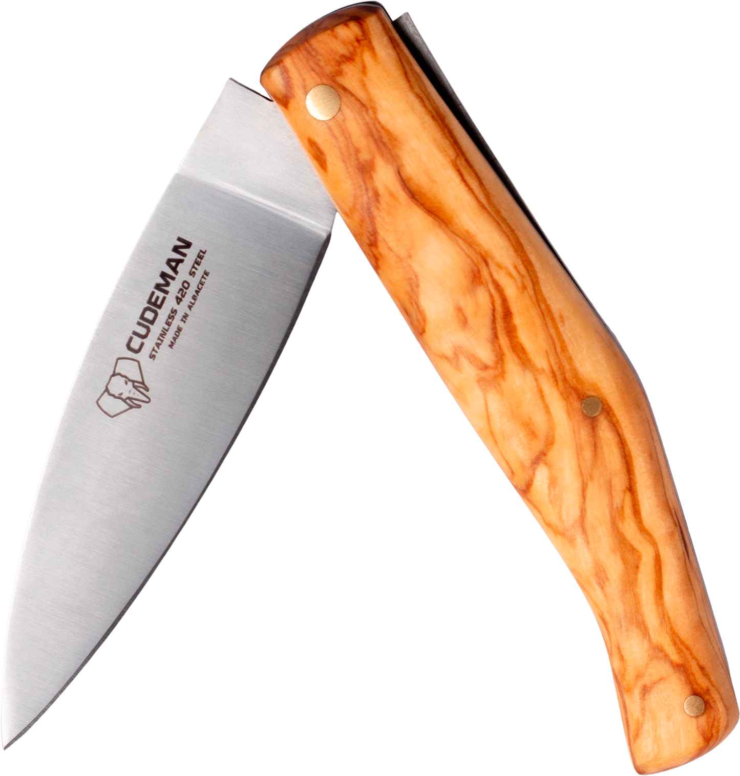 Cudeman Catalana S Olive Wood Pocket Knife