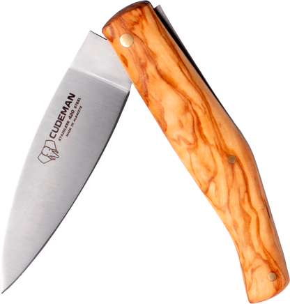 Cudeman Catalana S Olive Wood Pocket Knife