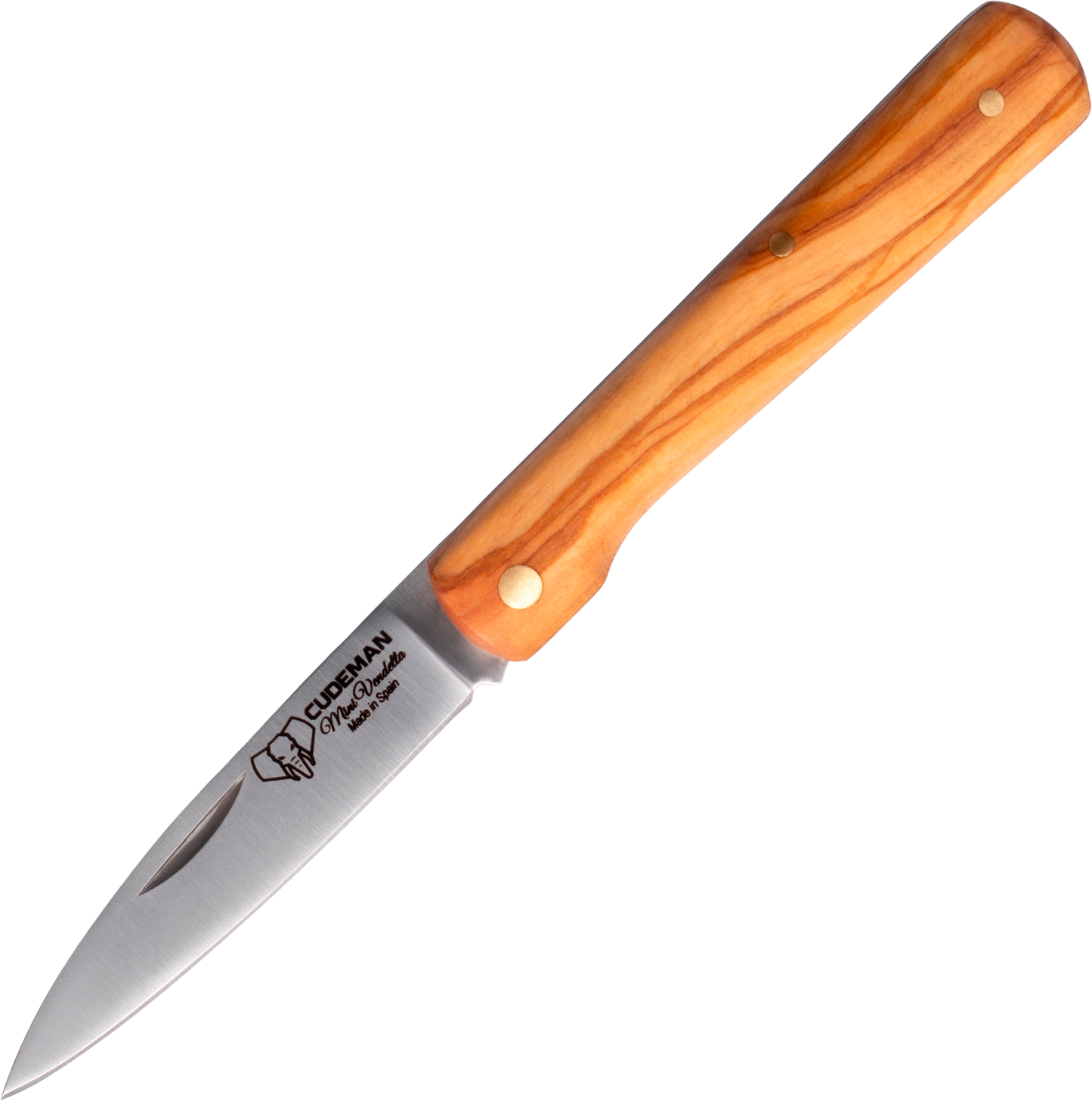 Cudeman Mini Vendetta Natural Olive Wood