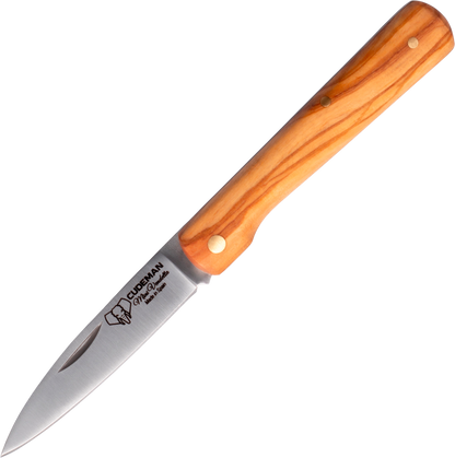 Cudeman Mini Vendetta Natural Olive Wood
