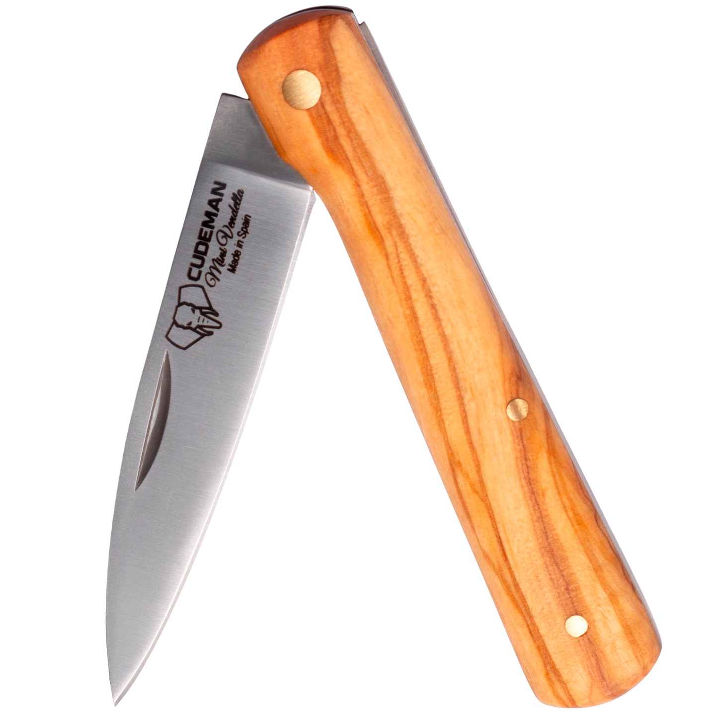 Cudeman Mini Vendetta Natural Olive Wood
