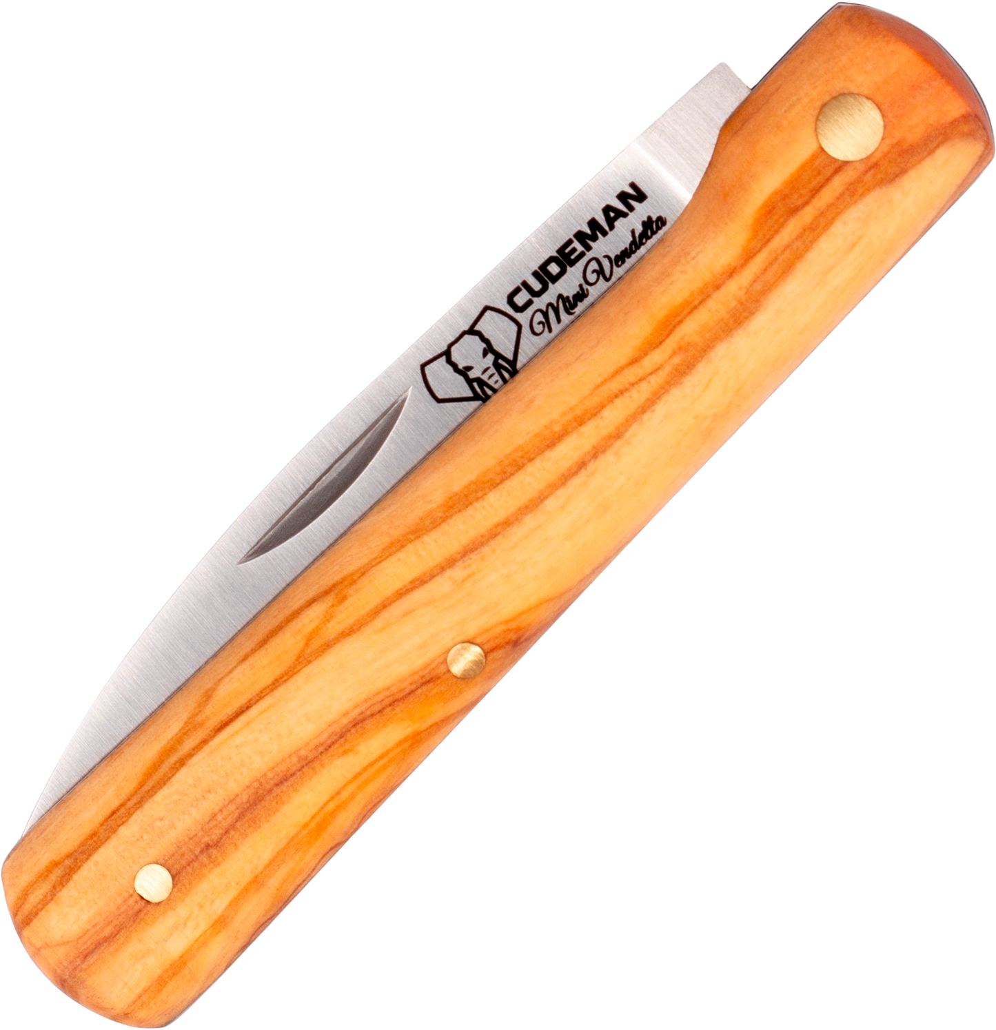 Cudeman Mini Vendetta Natural Olive Wood