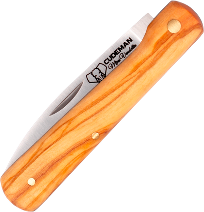 Cudeman Mini Vendetta Natural Olive Wood