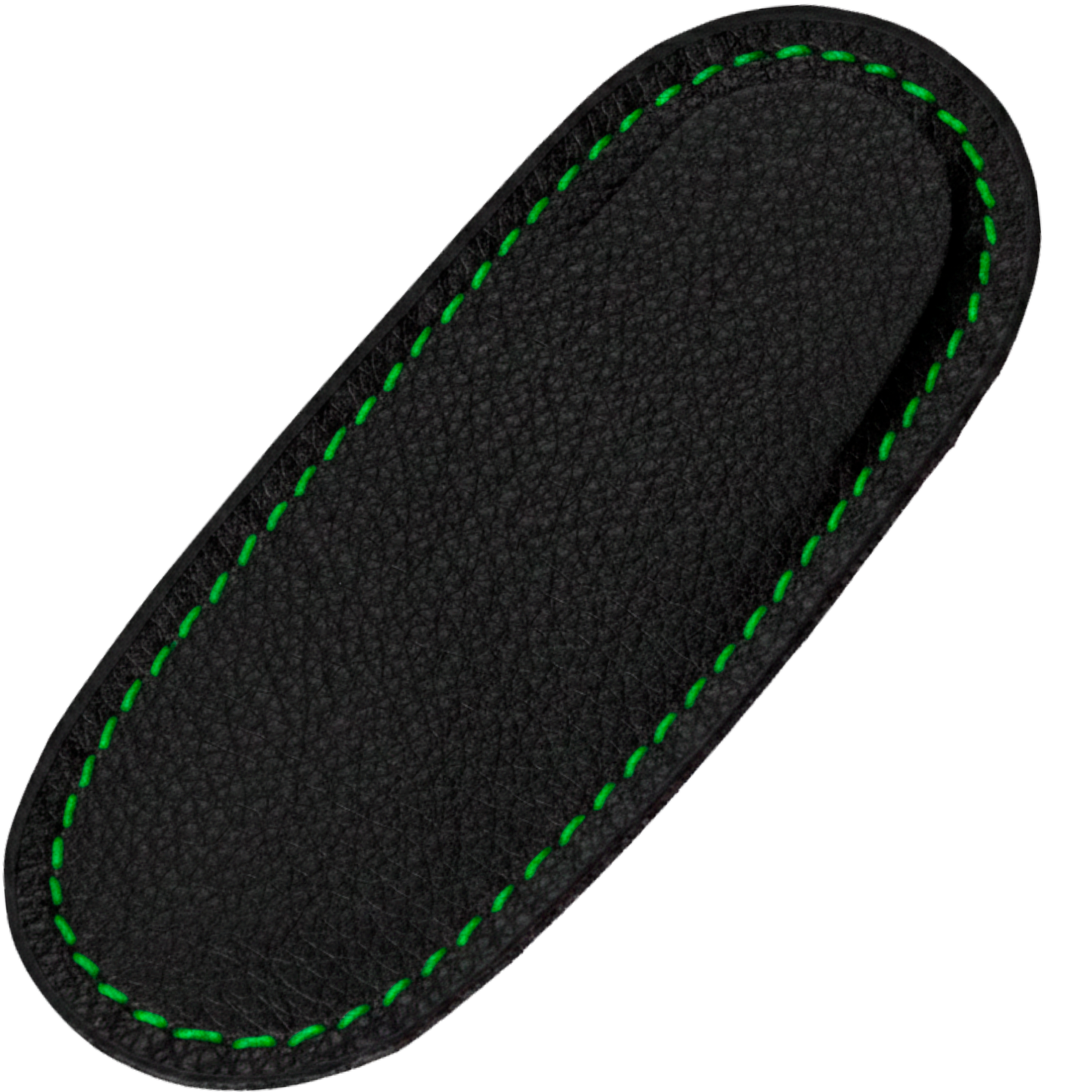 Cudeman Sheath ref. 627 - Black Skai with Red Stitching