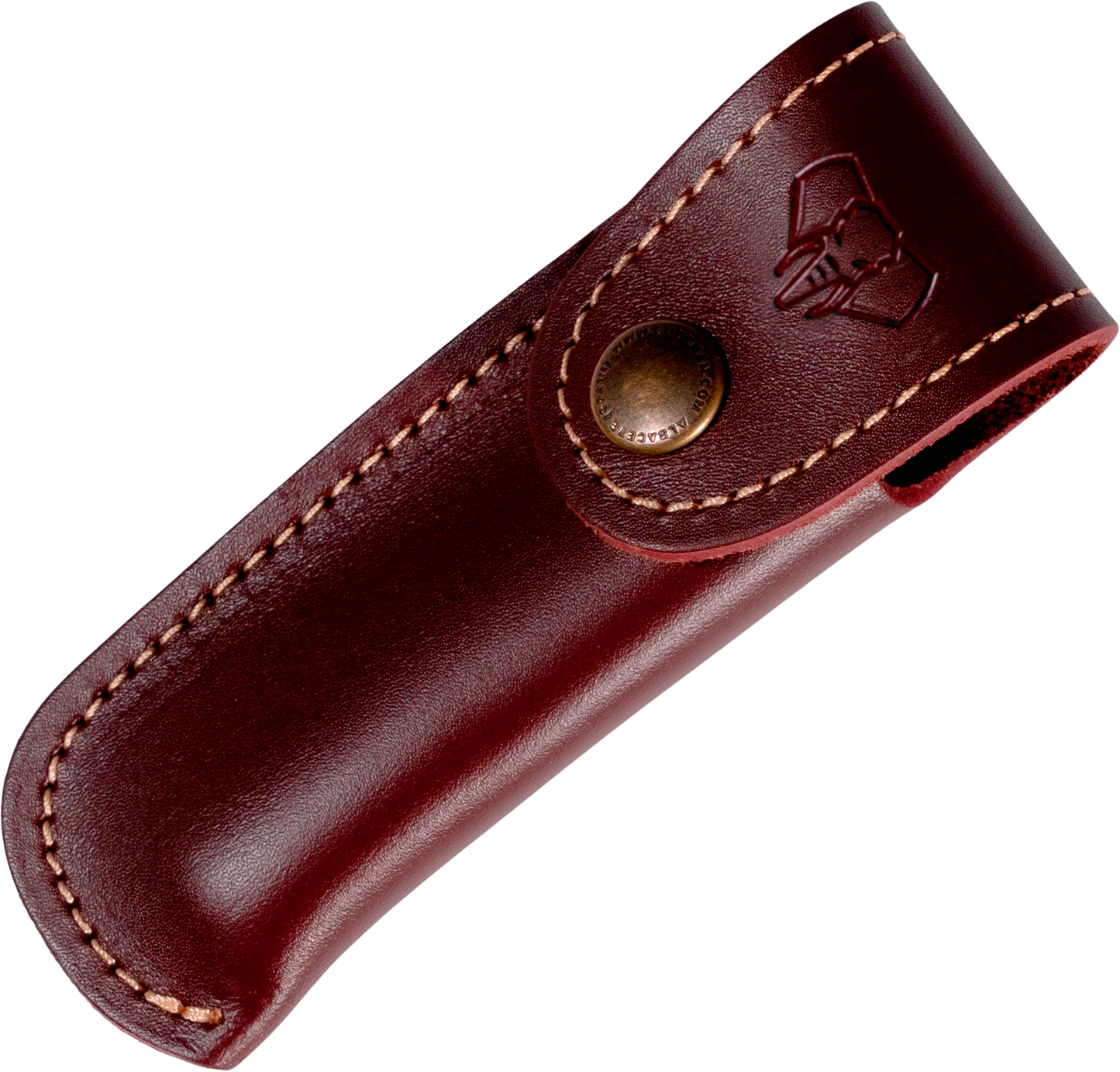 Cudeman Vendetta Pocket Knife - Natural Olive Wood with Bolster